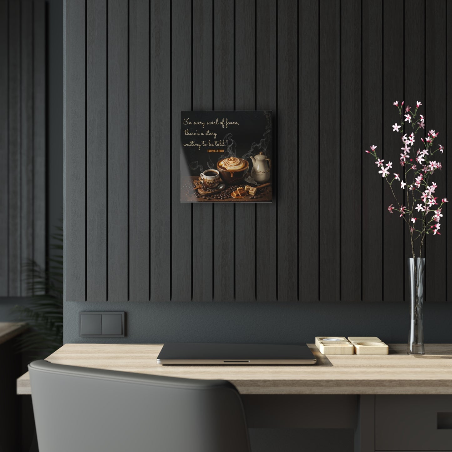 FairyHill Studio Art of Coffee Acrylic Print -