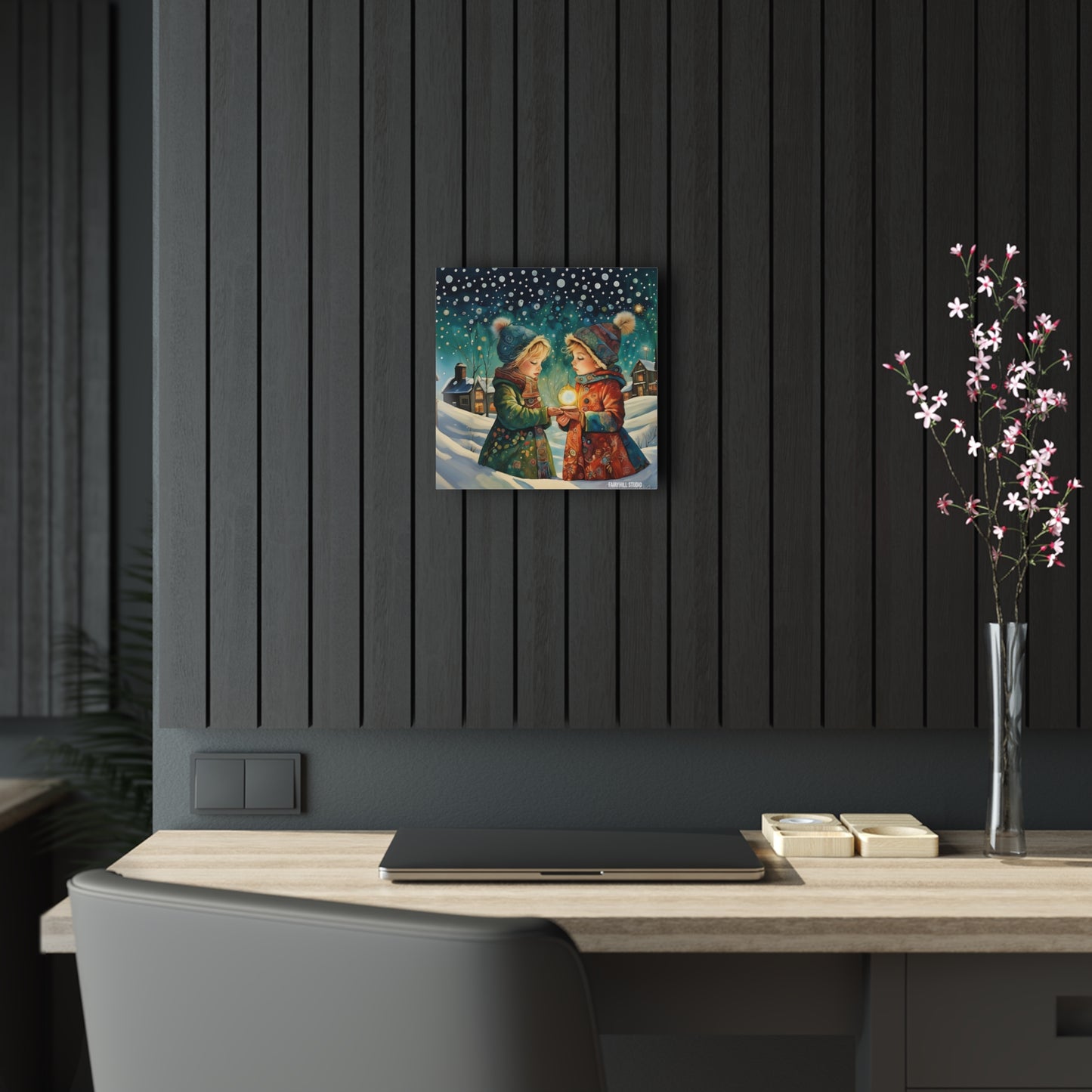 FairyHill Studio A Gift for Christmas Art Acrylic Print -