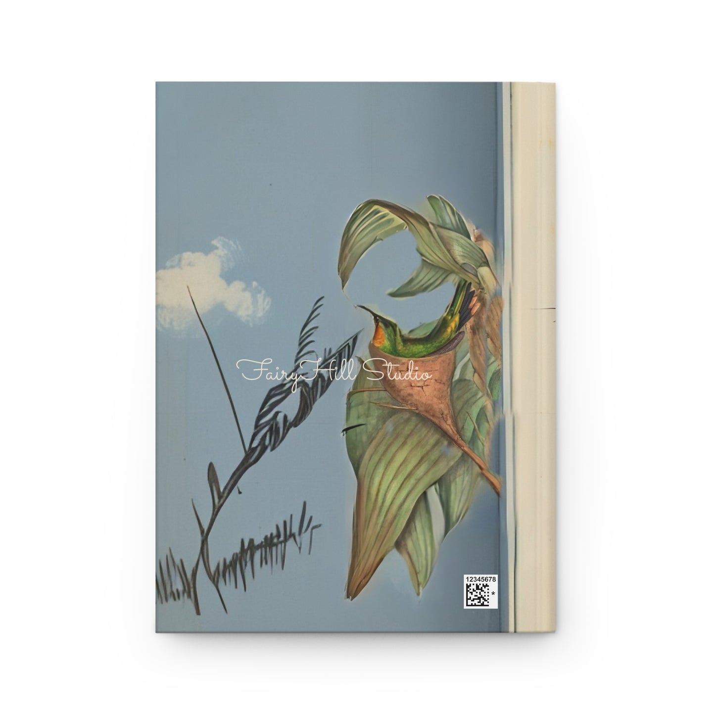 Hardcover Journal Topaza Pyra Fairy Topaz Art by H C Richter