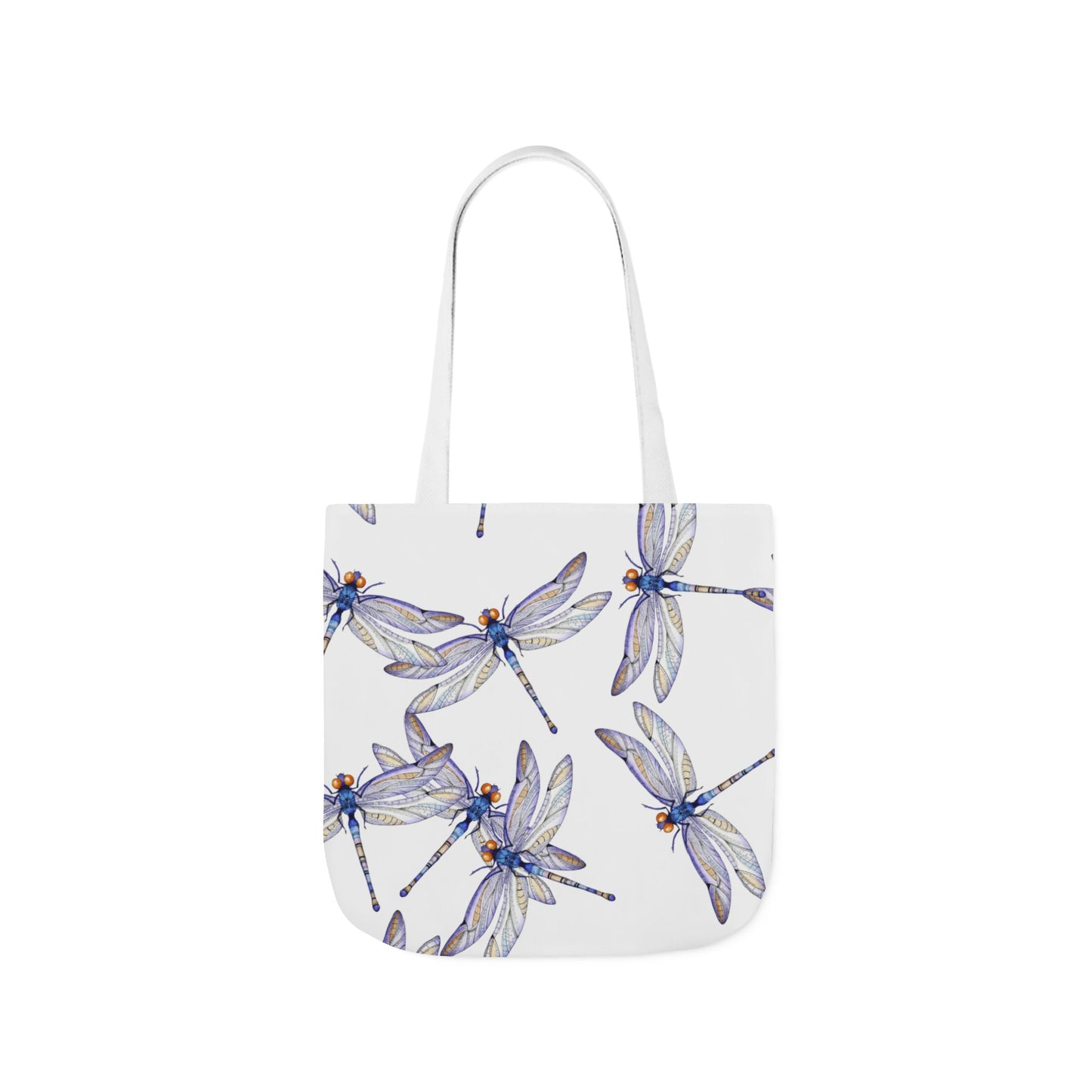 Colorful Dragonfly   Inspired Canvas Tote Bag - Perfect for Beach Days, Eco-Friendly Shopping, and Summer Fun!