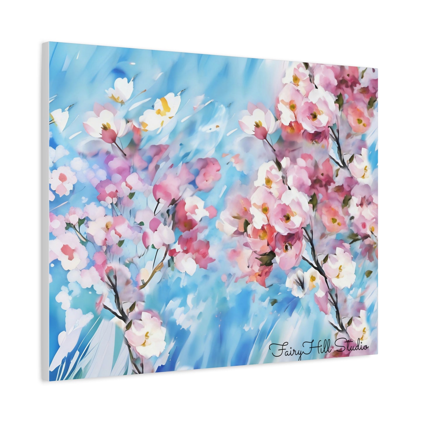 Canvas Wall Art - Floral Cherry Blossom