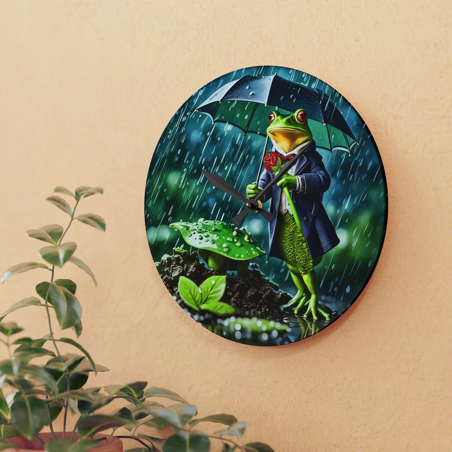 My Frog  Prince  Acrylic Wall Clock yapilmadi