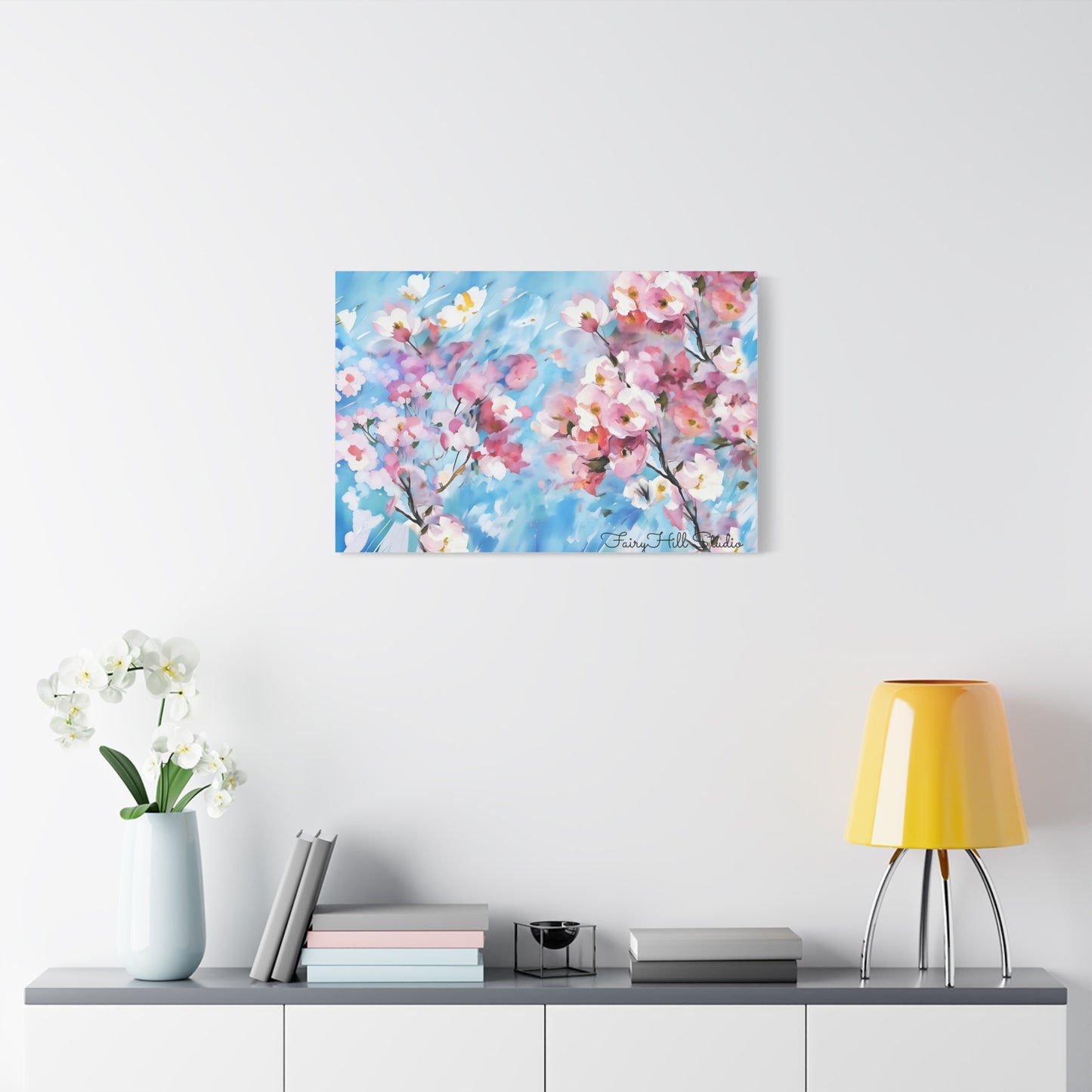 Canvas Wall Art - Floral Cherry Blossom