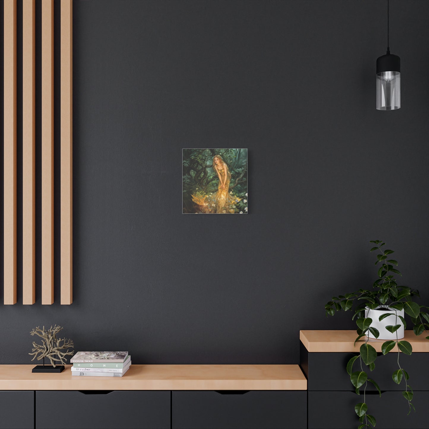 Canvas Print - Mid-Summer's Eve Fairy Forest Art by Fairyhill Studio