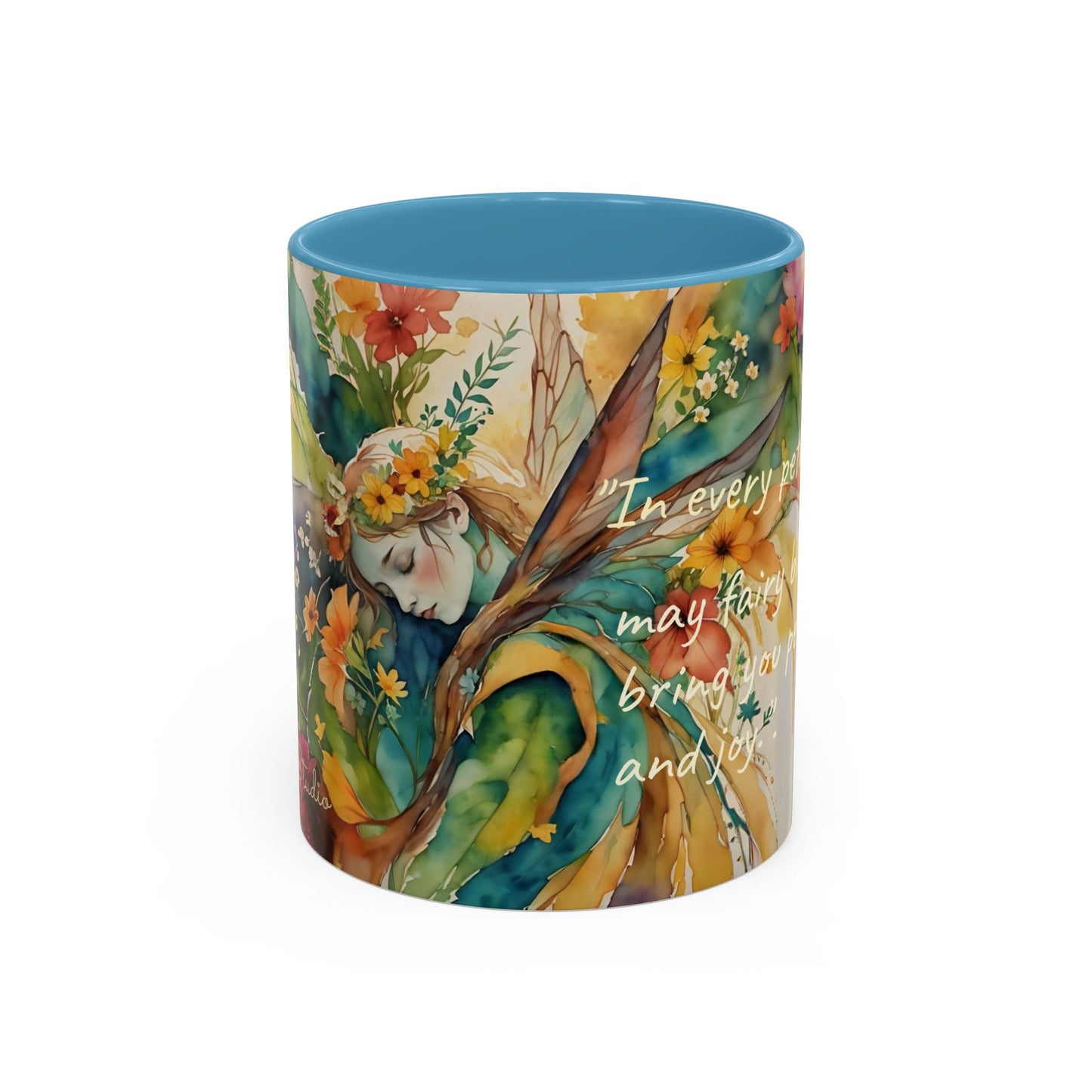 Garden fairy-Themed Coffee Mug - 11 & 15oz Accent Mug for Fairy Lovers