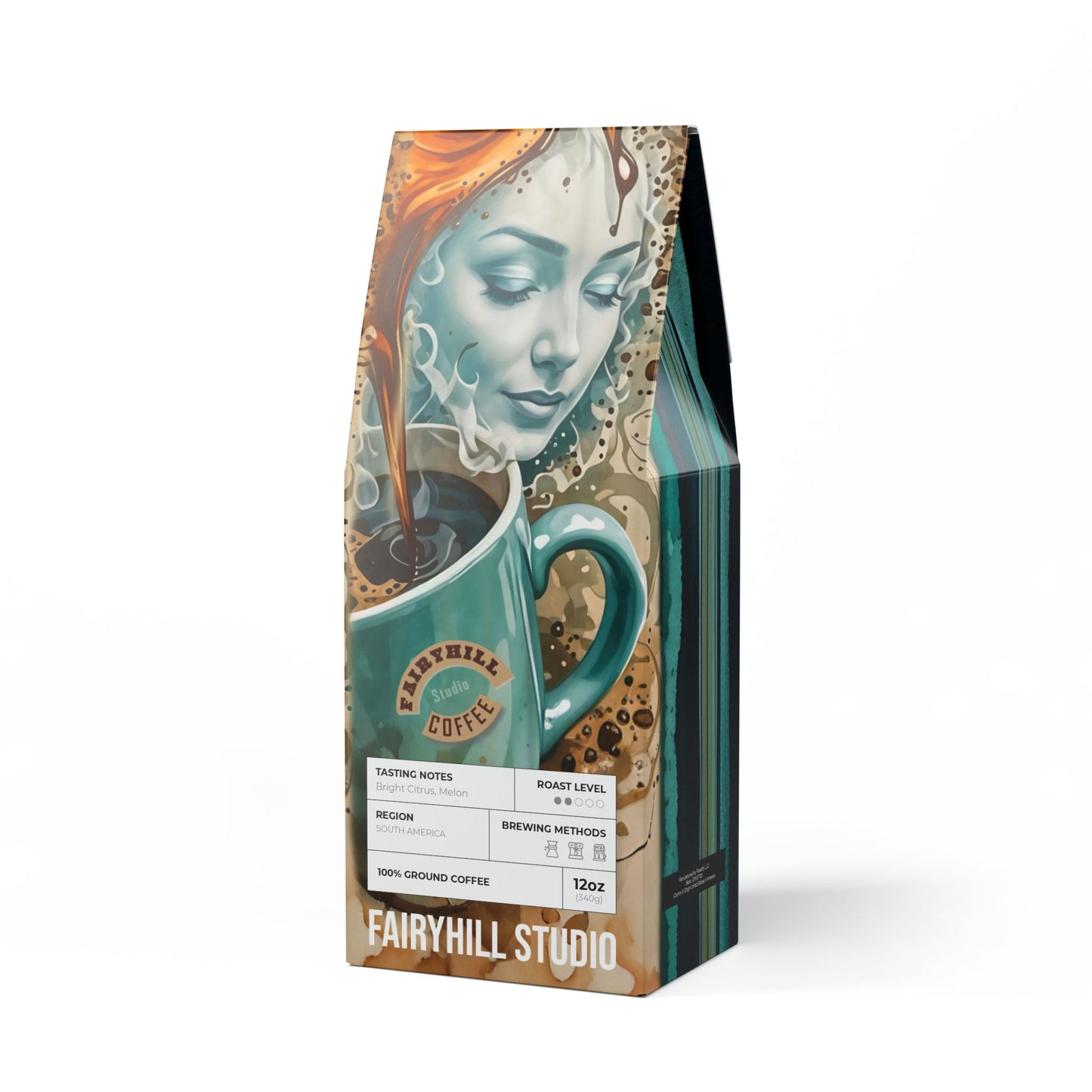 Colombia Single Origin Coffee (Light-Medium Roast) coffee  by fairyhill studio