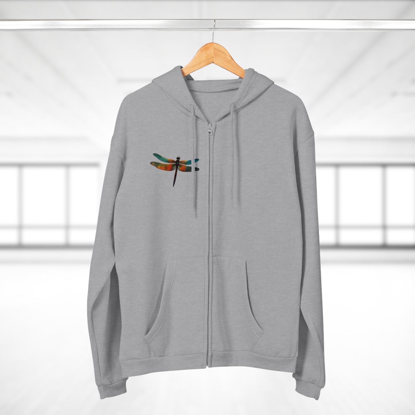 Unisex Hooded Zip Sweatshirt