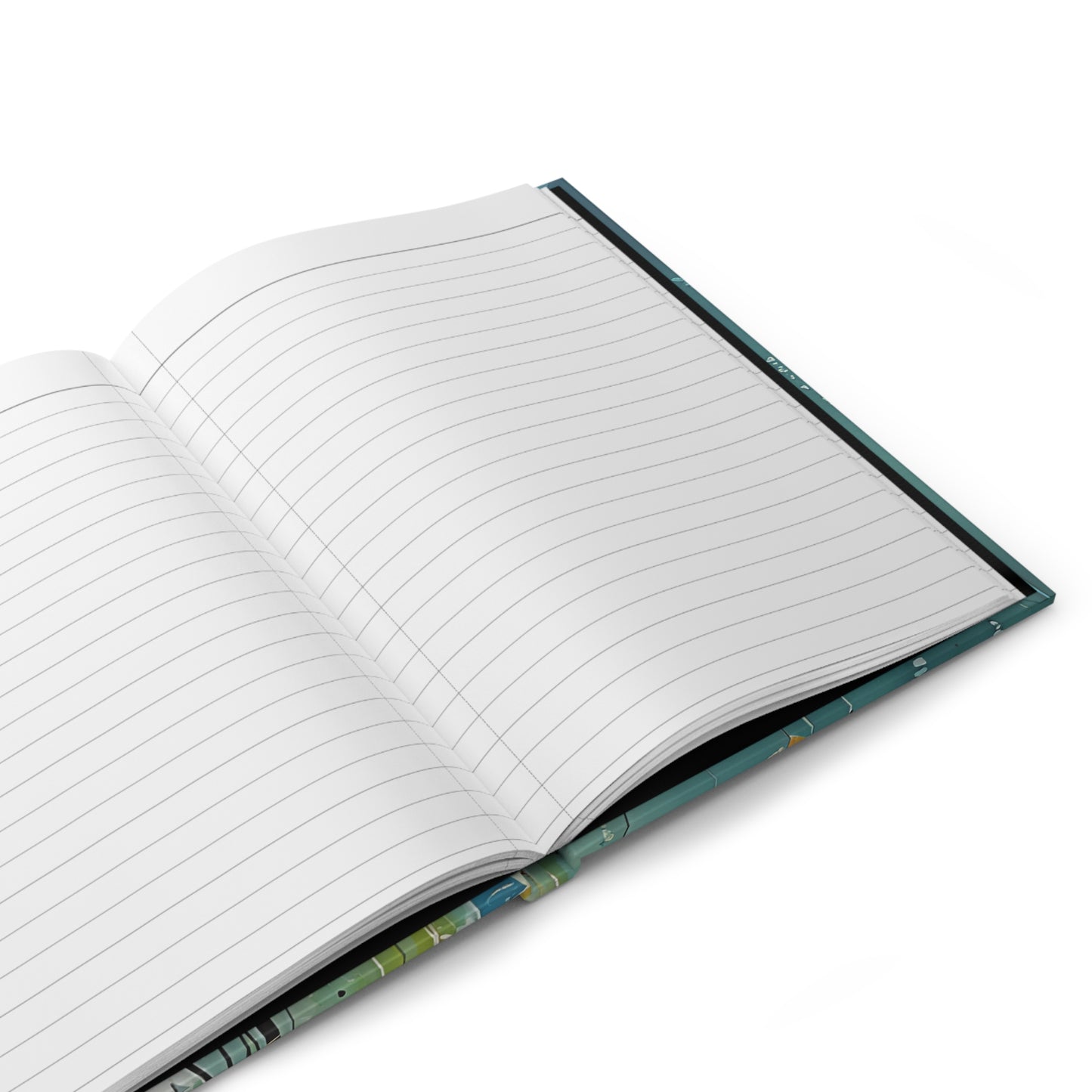 Music Notes Hardcover Journal