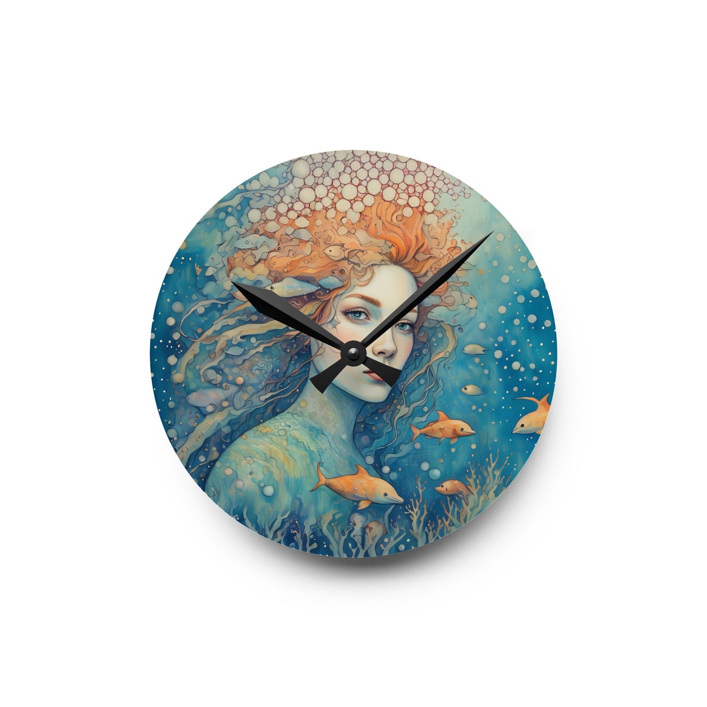 Ocean reveree  Acrylic Wall Clock