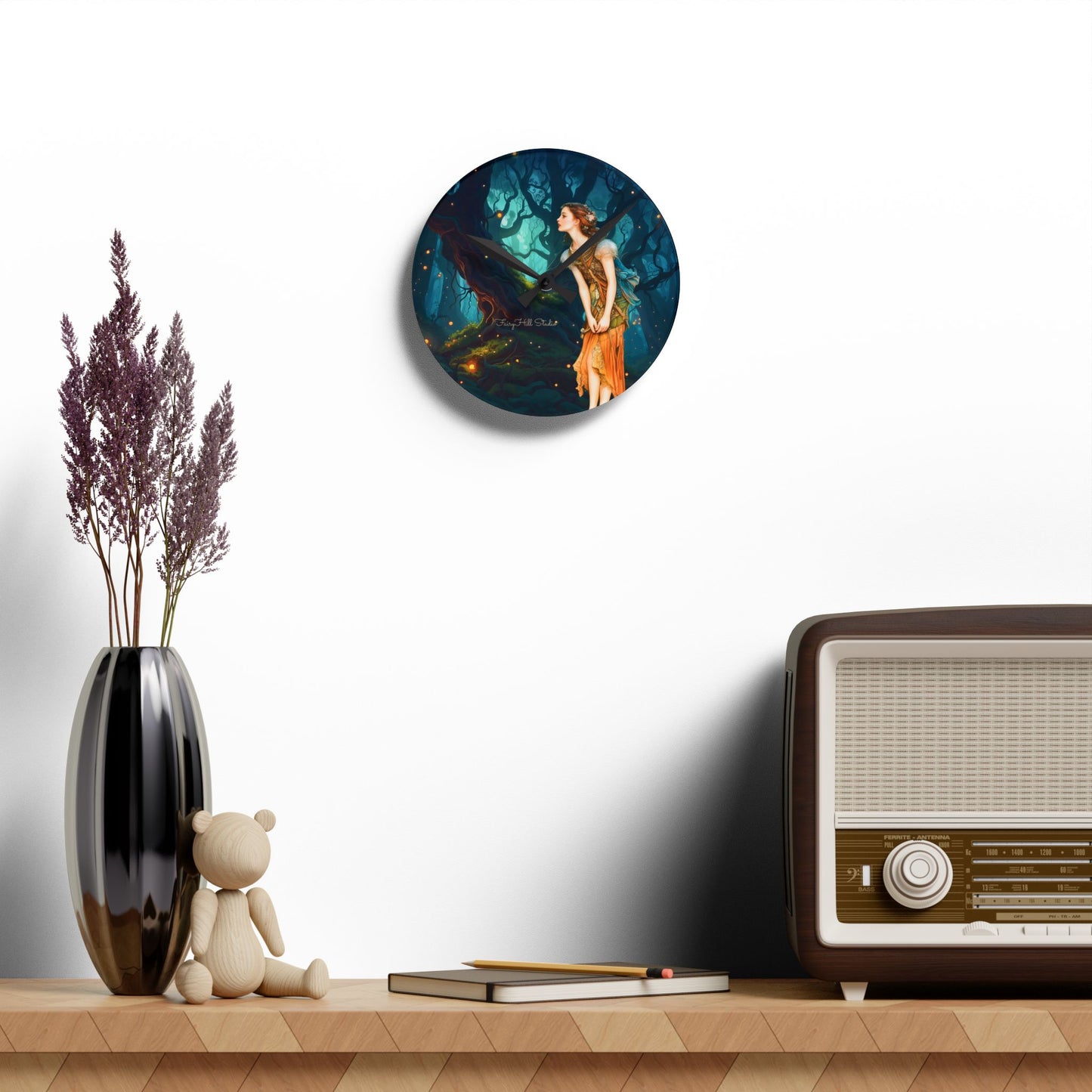 Fairy Forest  Wall Clock
