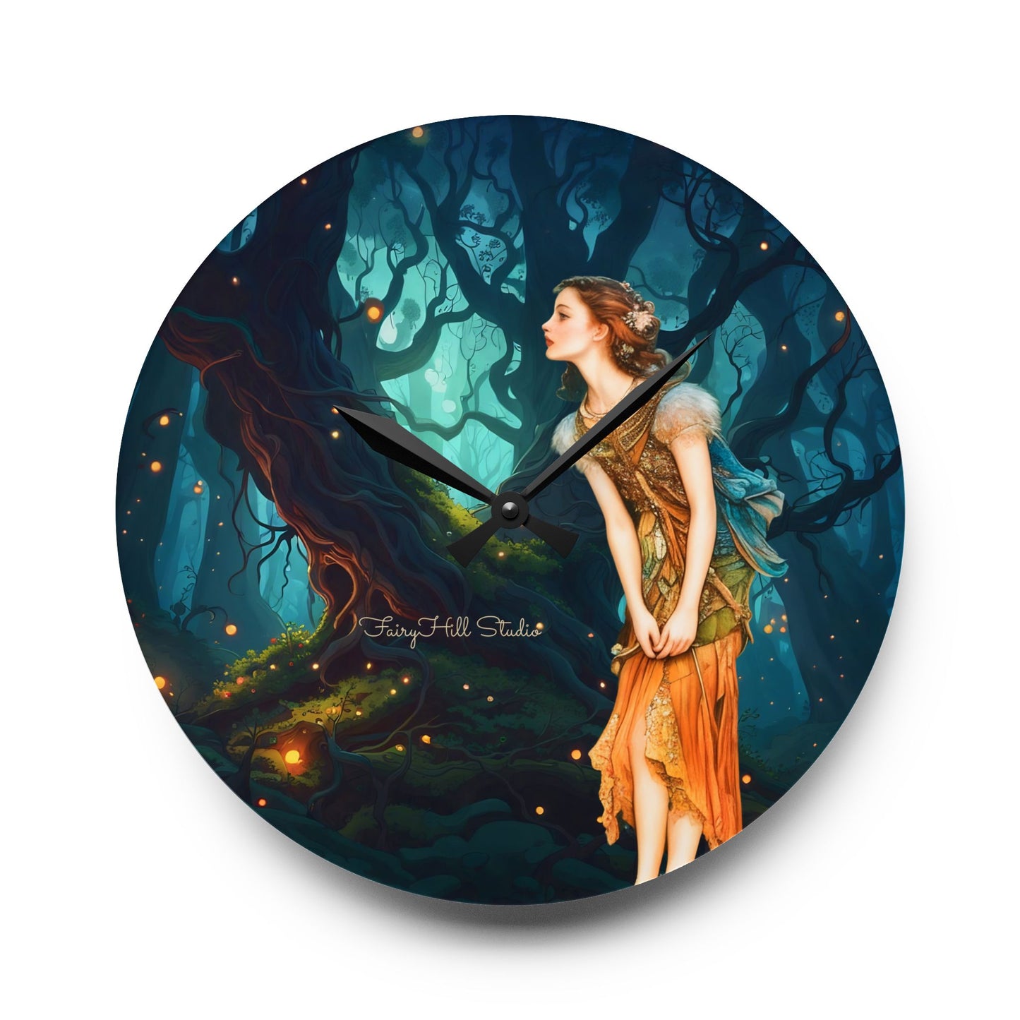 Fairy Forest  Wall Clock