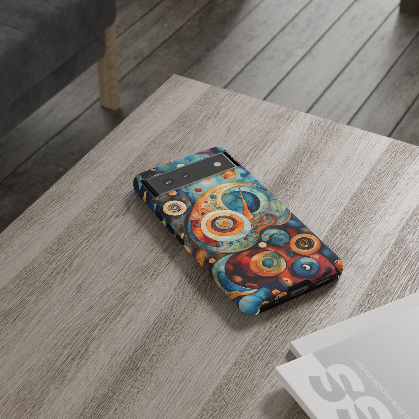 Phone Cases - Beautiful Abstract Circular Art Design