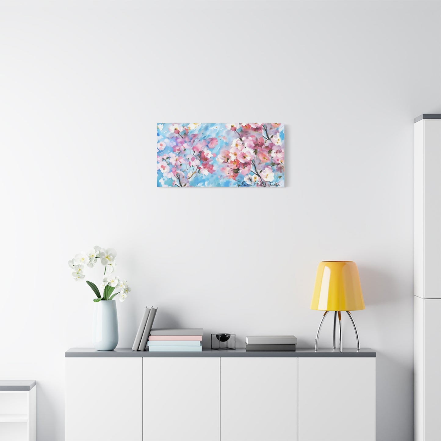 Canvas Wall Art - Floral Cherry Blossom