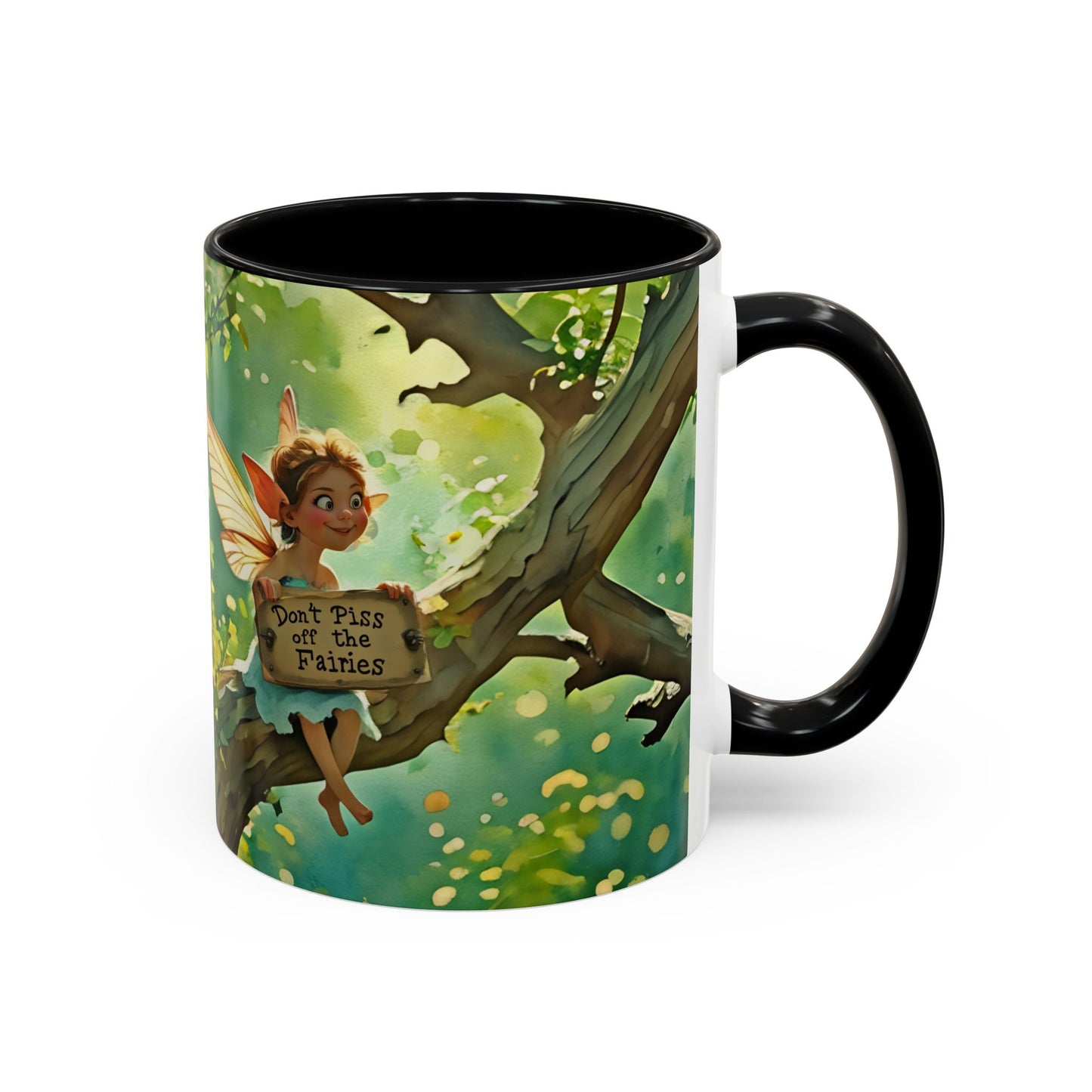 Garden fairy-Themed Coffee Mug - 11 & 15oz Accent Mug for Fairy Lovers