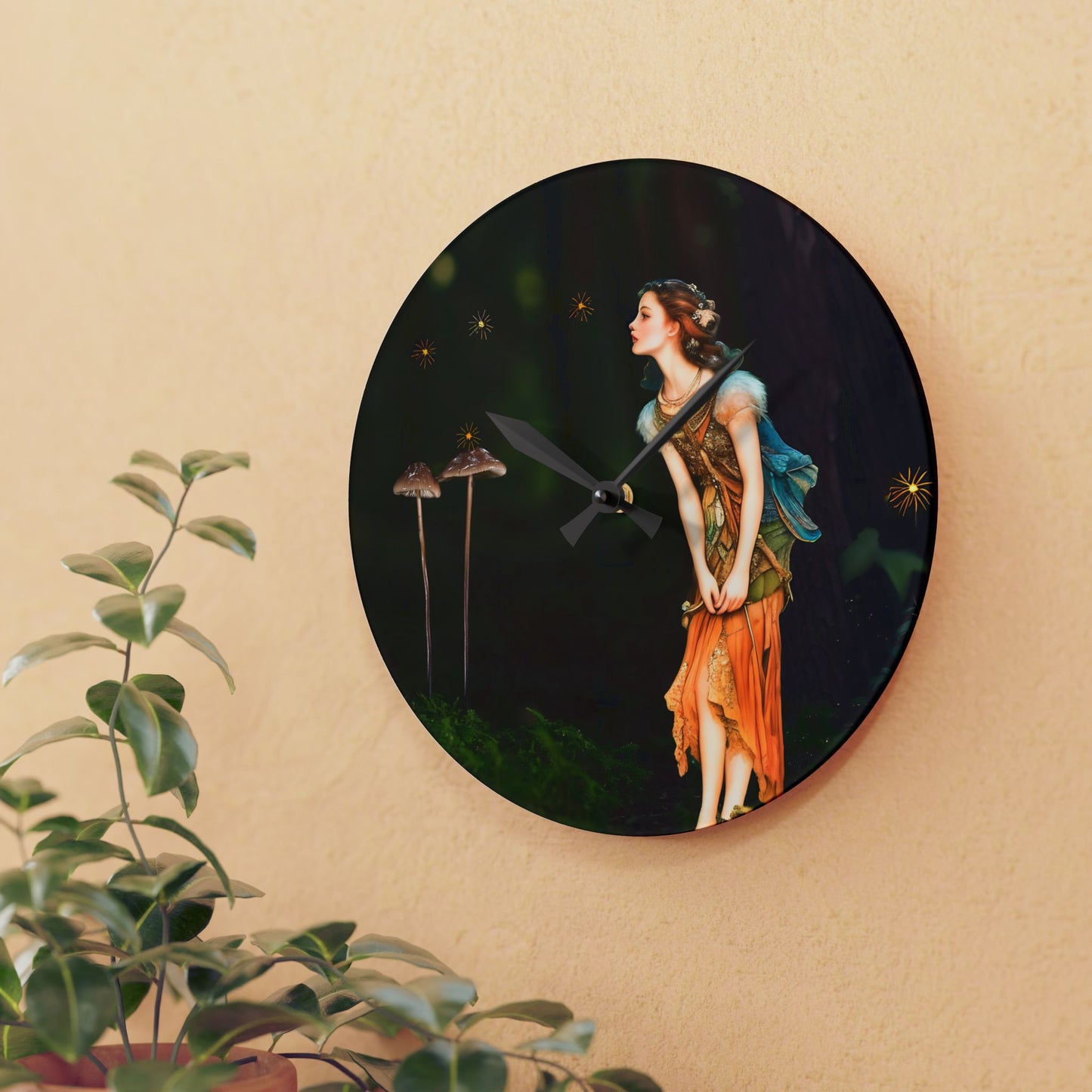 Fairy Forest  Wall Clock