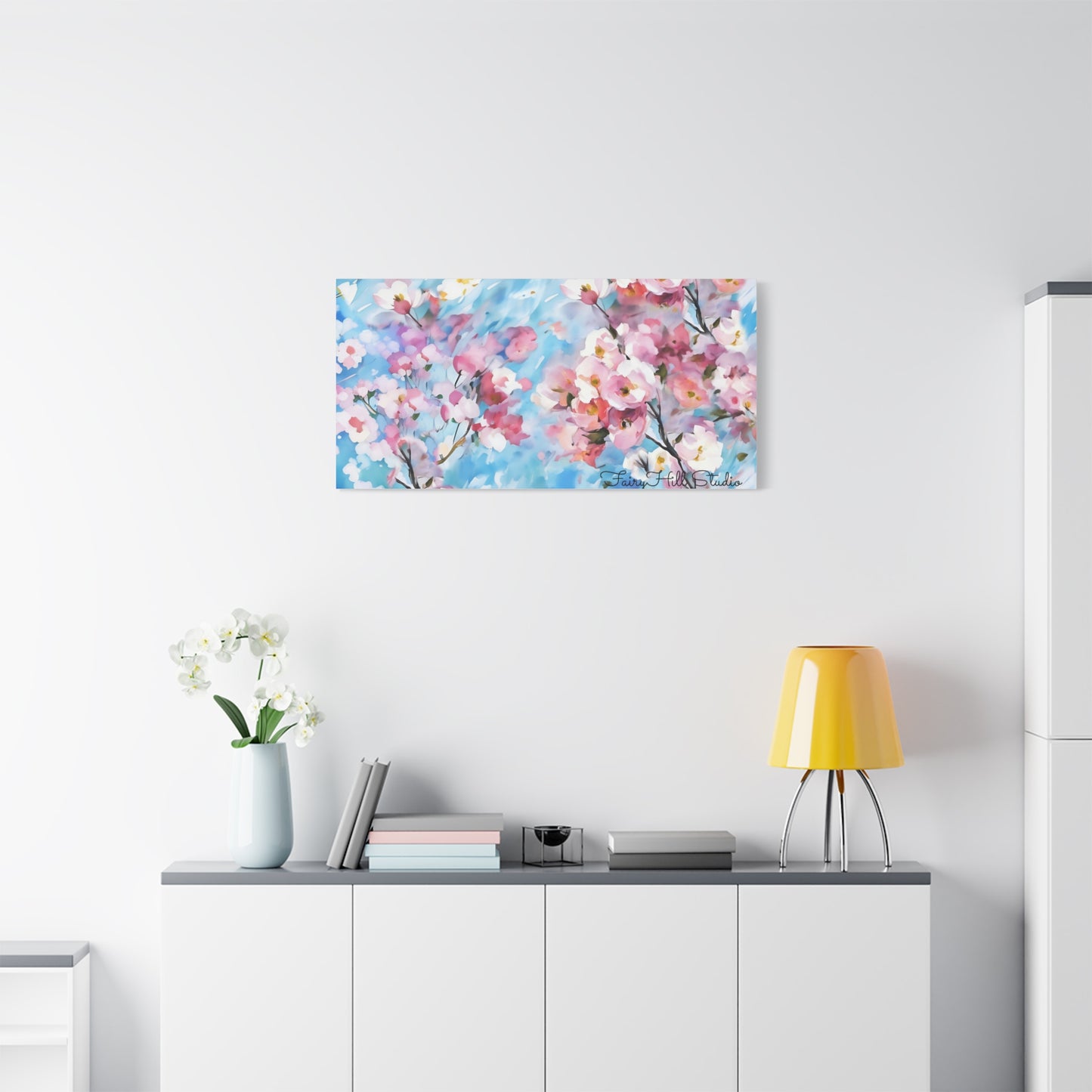 Canvas Wall Art - Floral Cherry Blossom