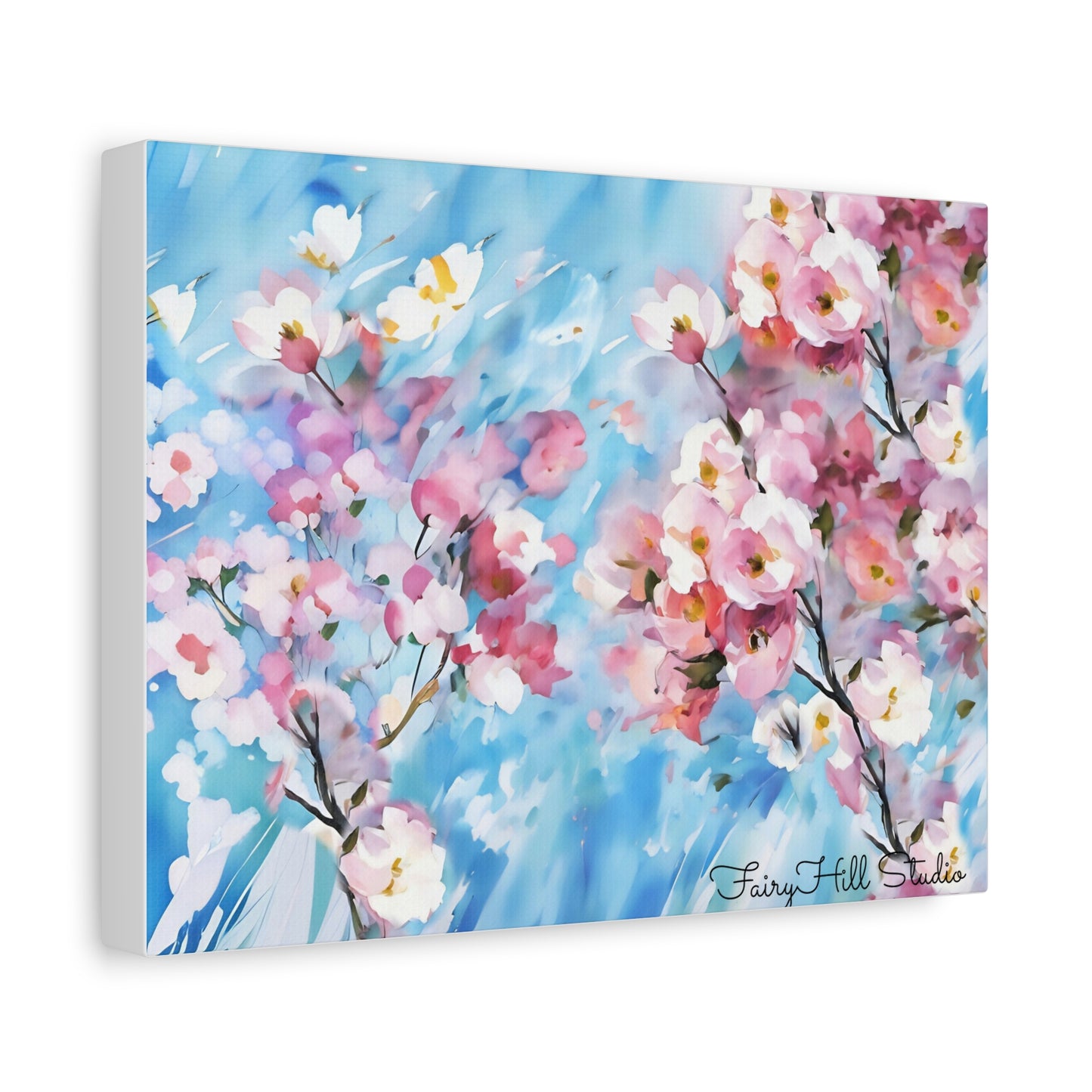 Canvas Wall Art - Floral Cherry Blossom