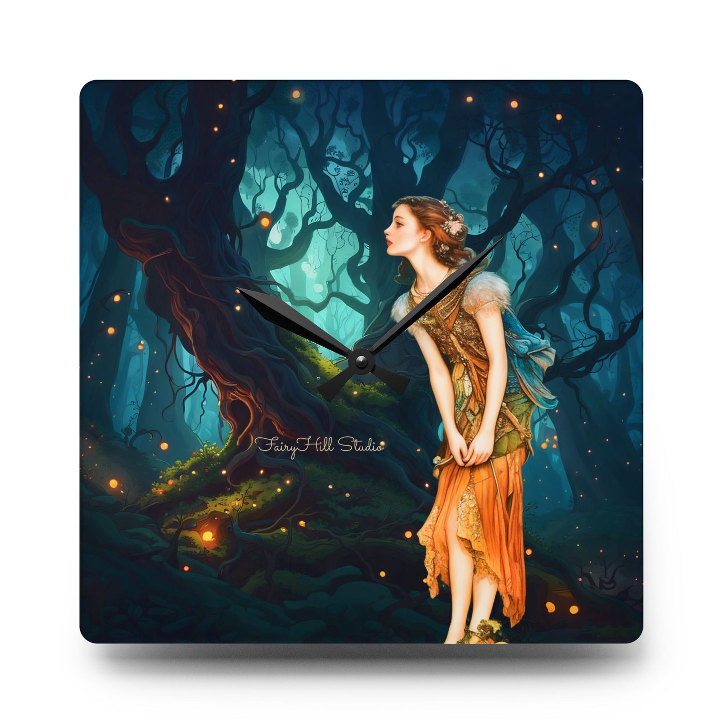 Fairy Forest  Wall Clock