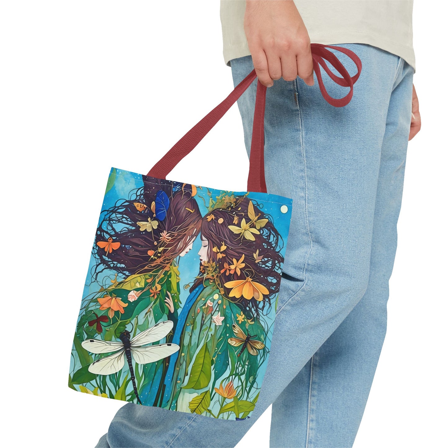 Dragonfly Sisterly Love Tote Bag