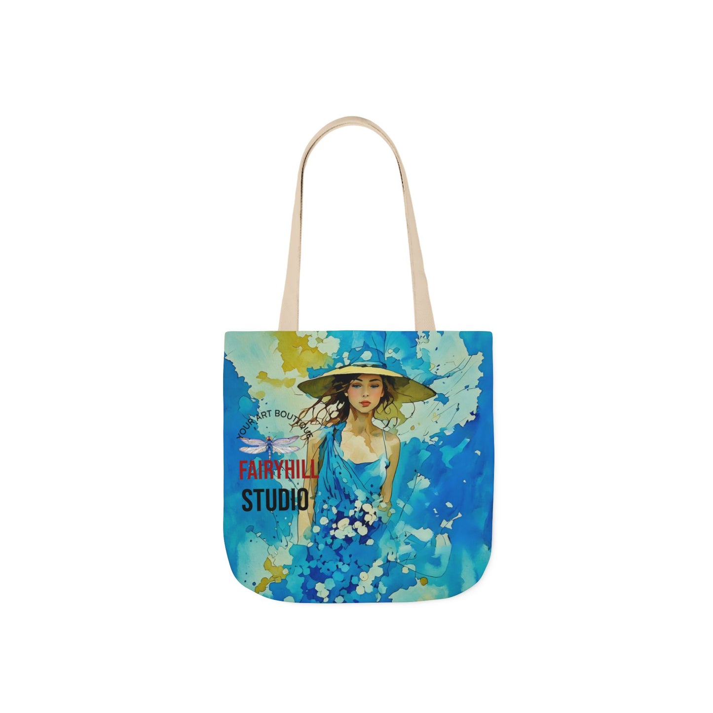 Colorful Summer vibes- Canvas Tote Bag - Perfect for Beach Days, Eco-Friendly Shopping, and Summer Fun!