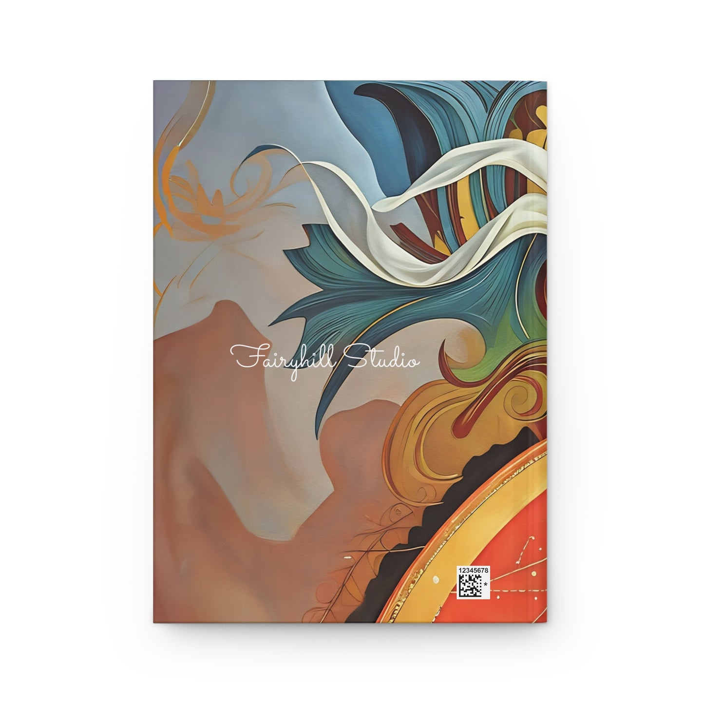 Hardcover Journal - Personalized Rumi Quote &quot;Don&#039;t feel lonely The entire world is inside you&quot;