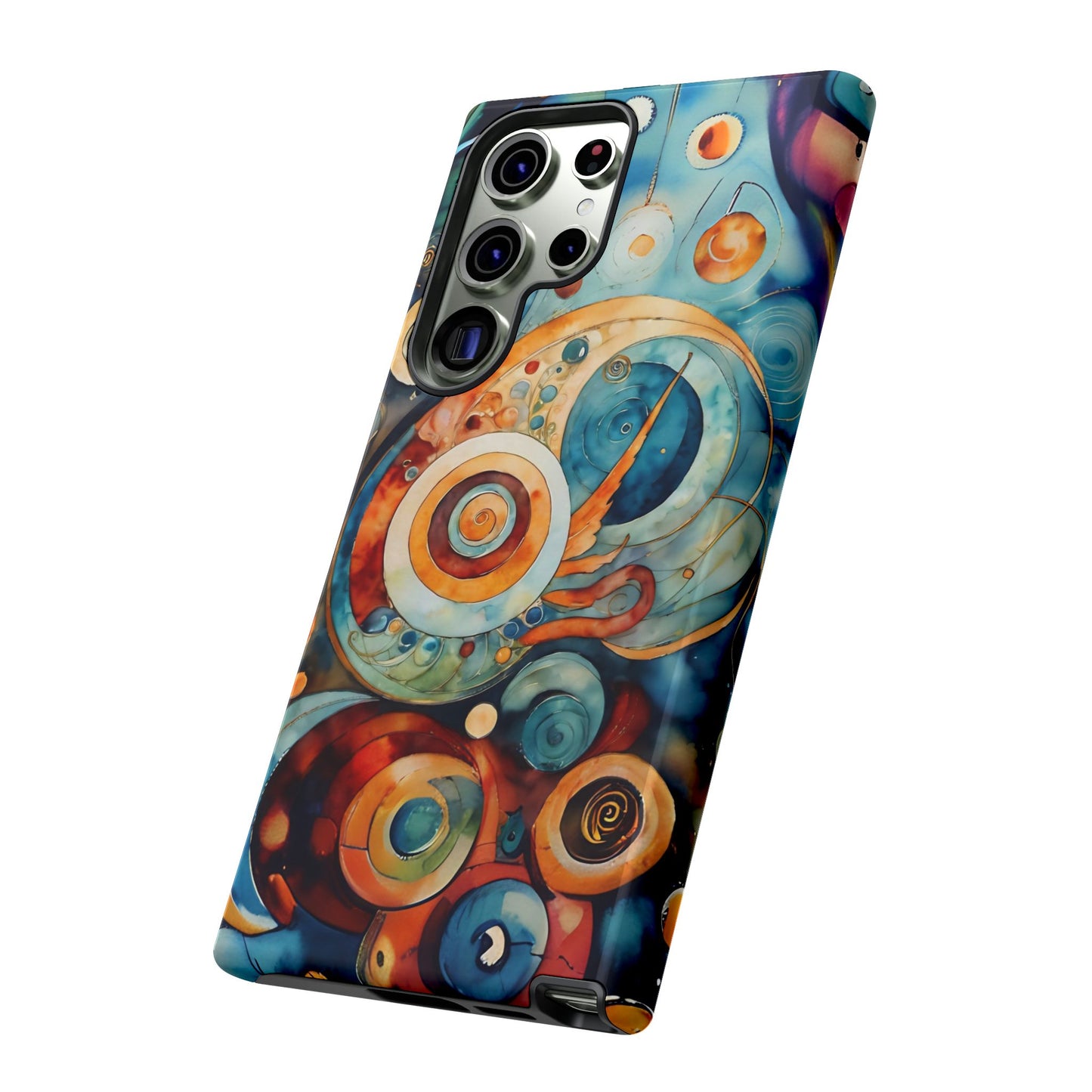 Phone Cases - Beautiful Abstract Circular Art Design