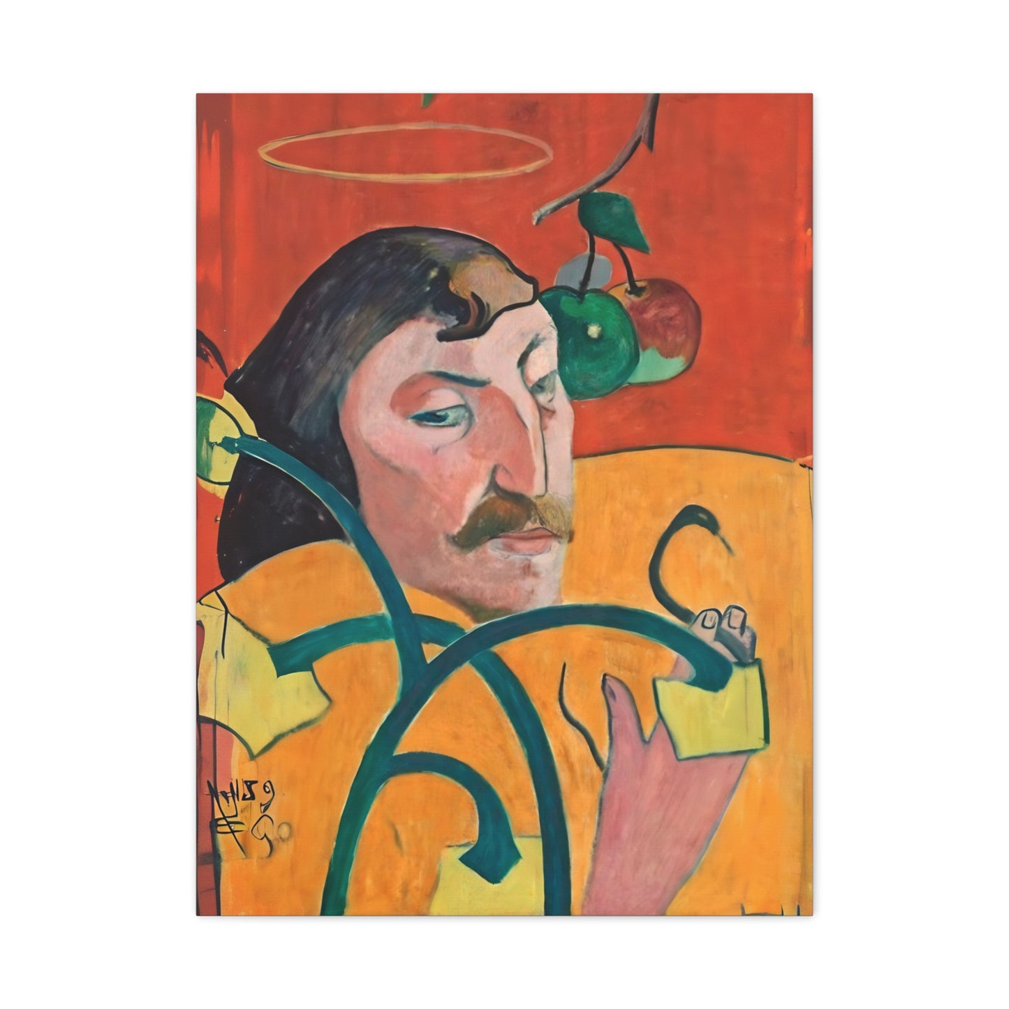 Canvas Print - Gauguin Self-Portrait