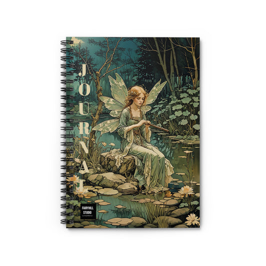 Spiral Notebook - Ruled Line - The Fairy of the Lake