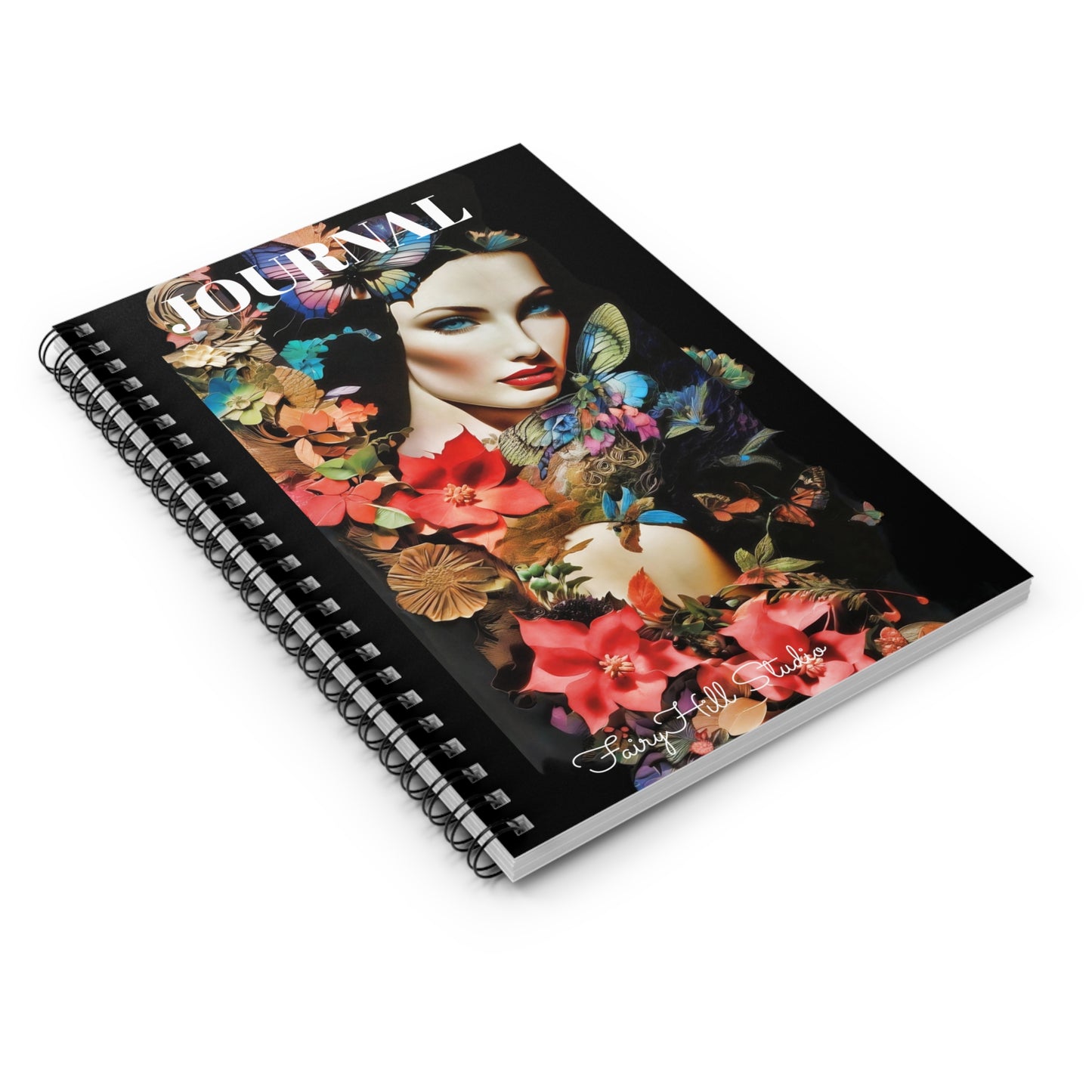 Spiral Notebook -Lady in Nature /Art