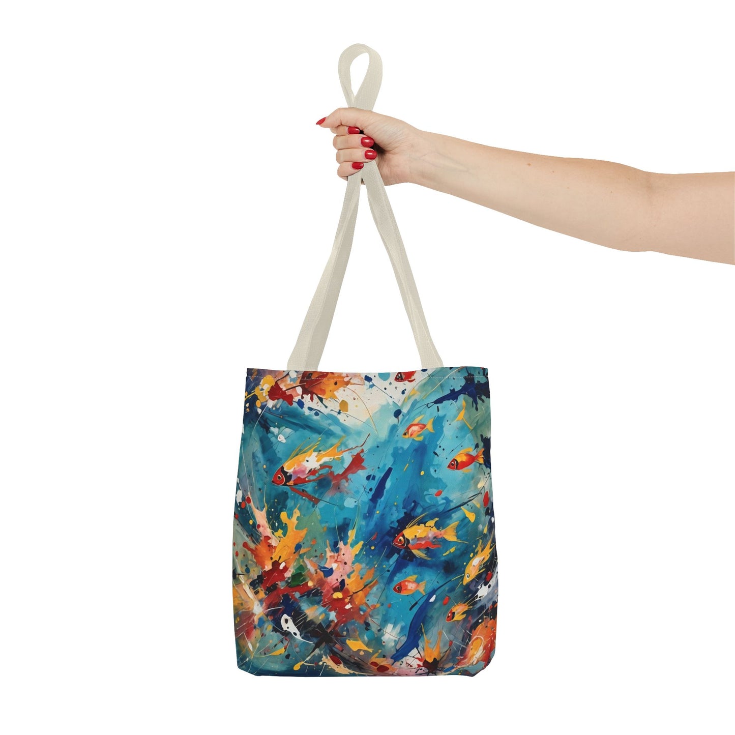 Fish Art Tote Bag