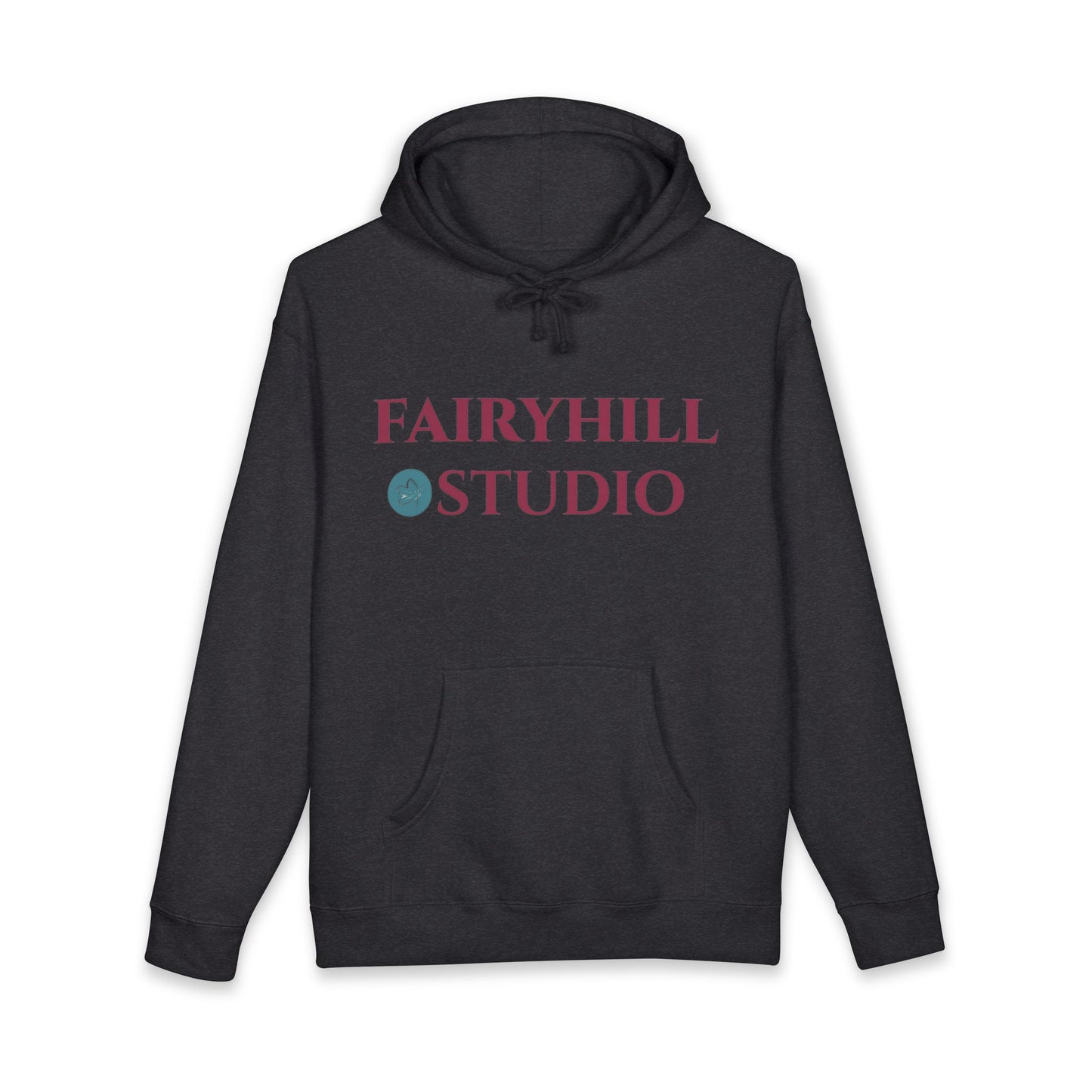 Fairyhill Studio Hoodie — Minimal Logo Pullover for Creatives
