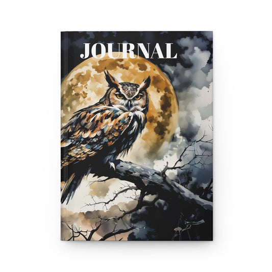 Hardcover Midnight Owl Art Matte