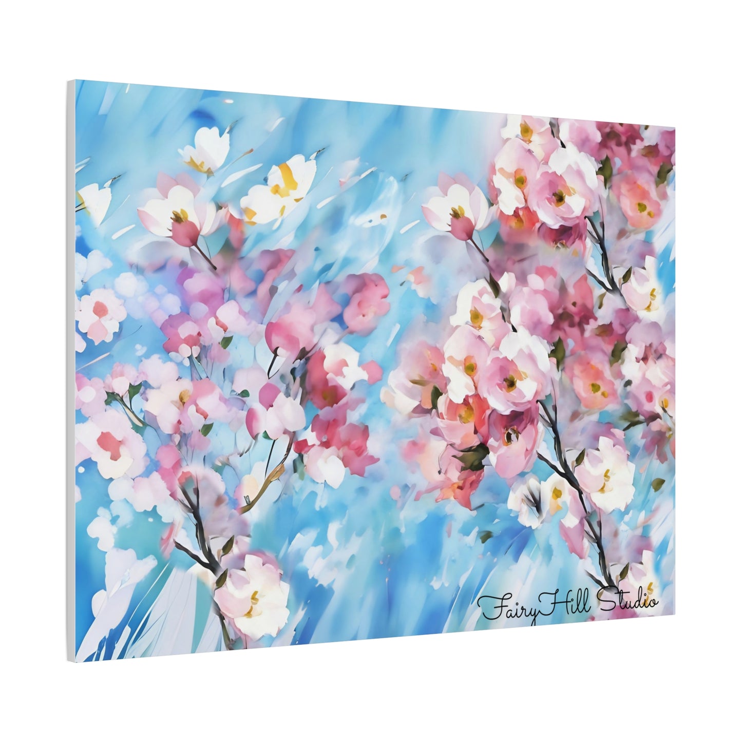 Canvas Wall Art - Floral Cherry Blossom