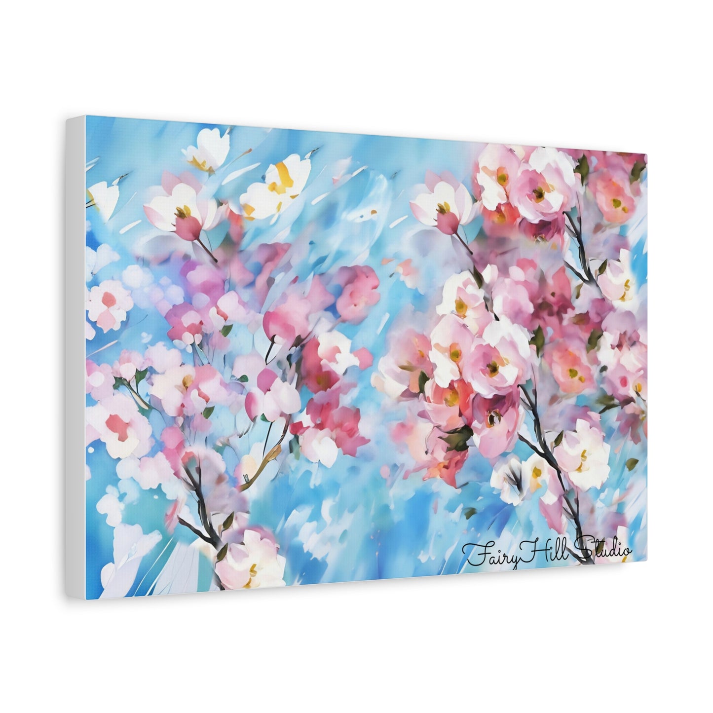 Canvas Wall Art - Floral Cherry Blossom