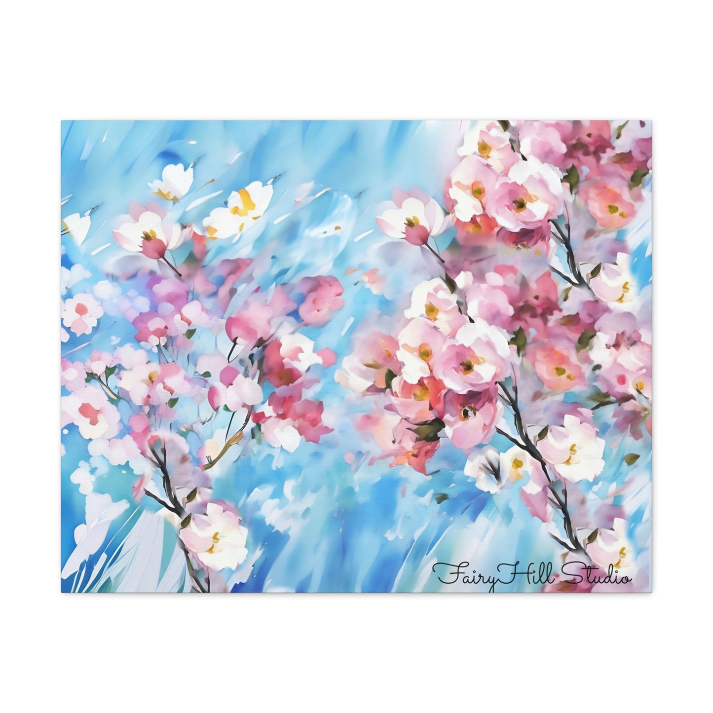 Canvas Wall Art - Floral Cherry Blossom