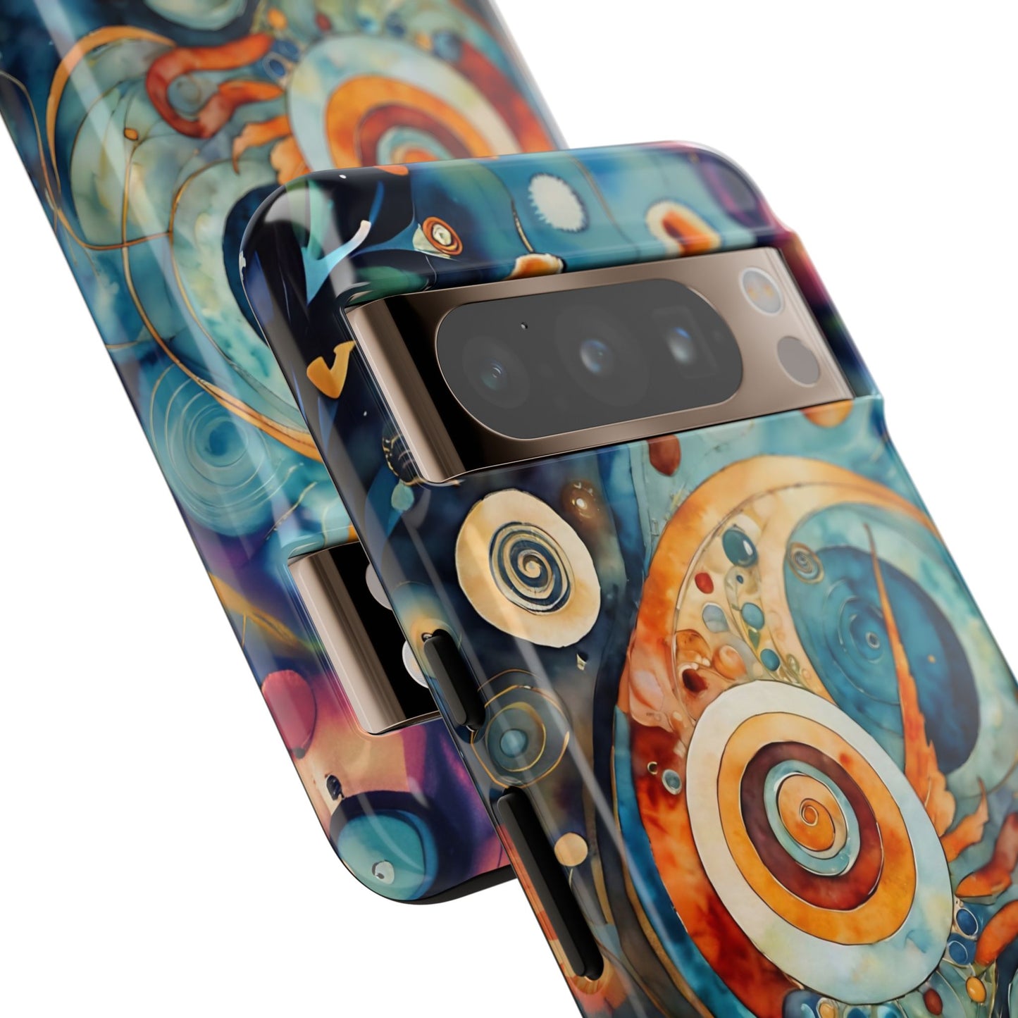 Phone Cases - Beautiful Abstract Circular Art Design