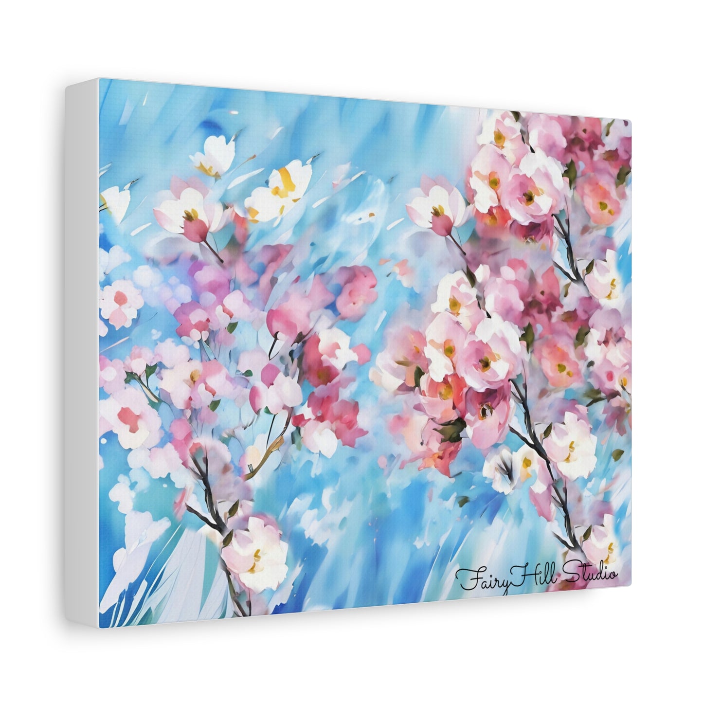 Canvas Wall Art - Floral Cherry Blossom