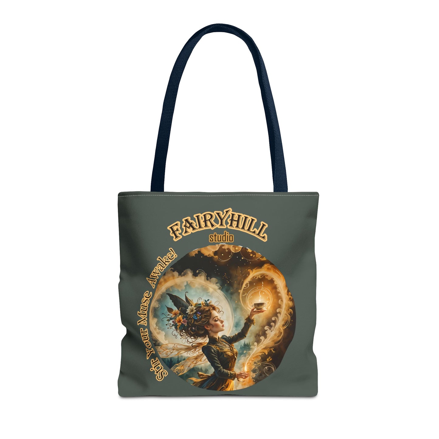 Fairy Tote Bag Embrace your Muse Art Coffee Lover Gift