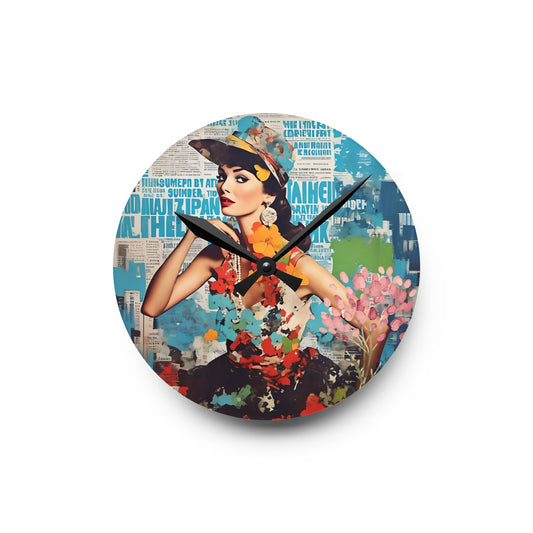 Acrylic Wall Clock
