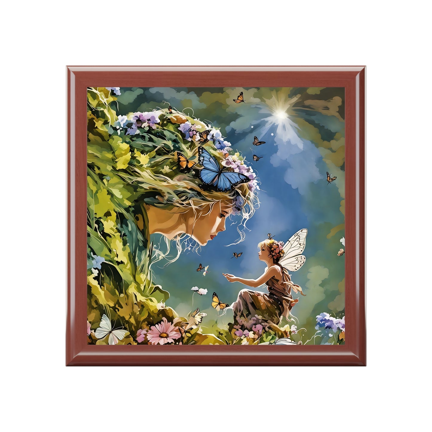 Thanks giving nature  fairyJewelry Box - Elegant Decor for Special Occasions