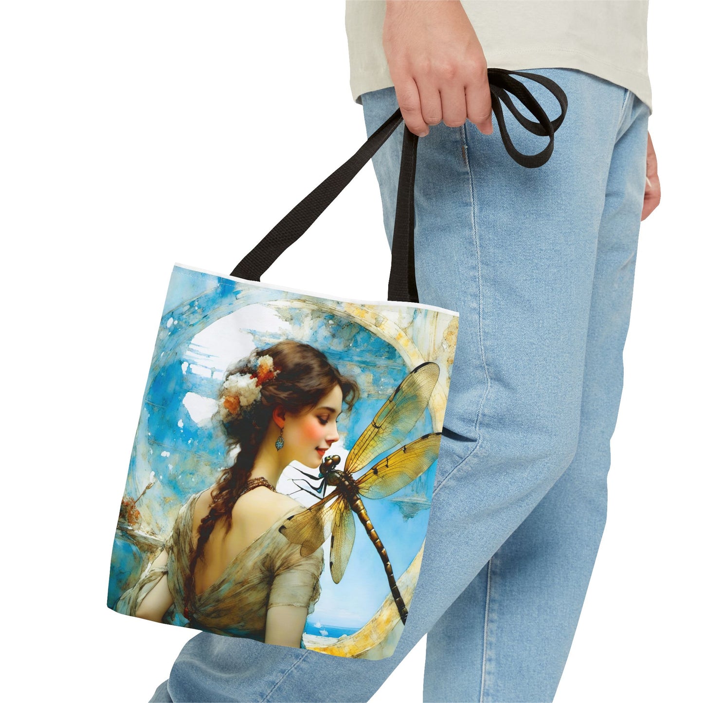 Dragonfly whimsical Tote Bag (AOP)