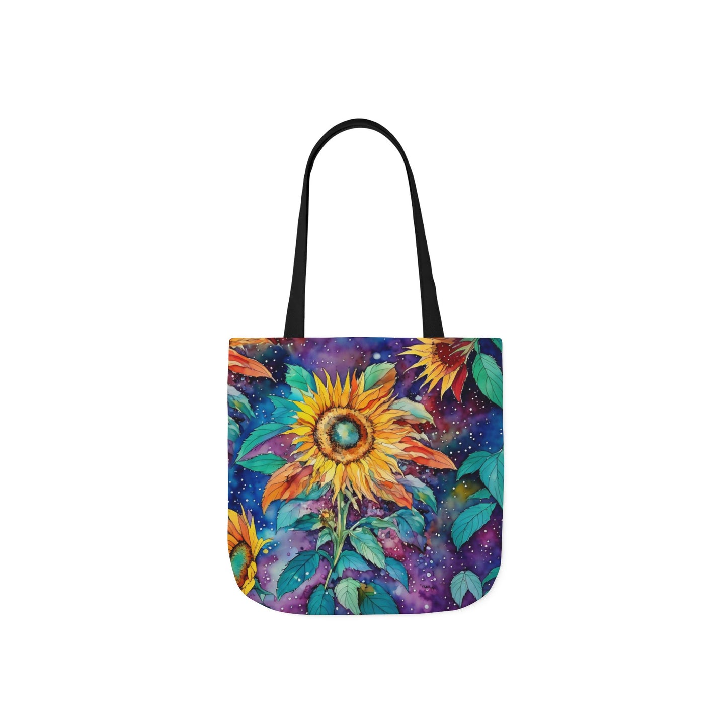 Colorful nature-Inspired Canvas Tote Bag - Perfect for Beach Days, Eco-Friendly Shopping, and Summer Fun!