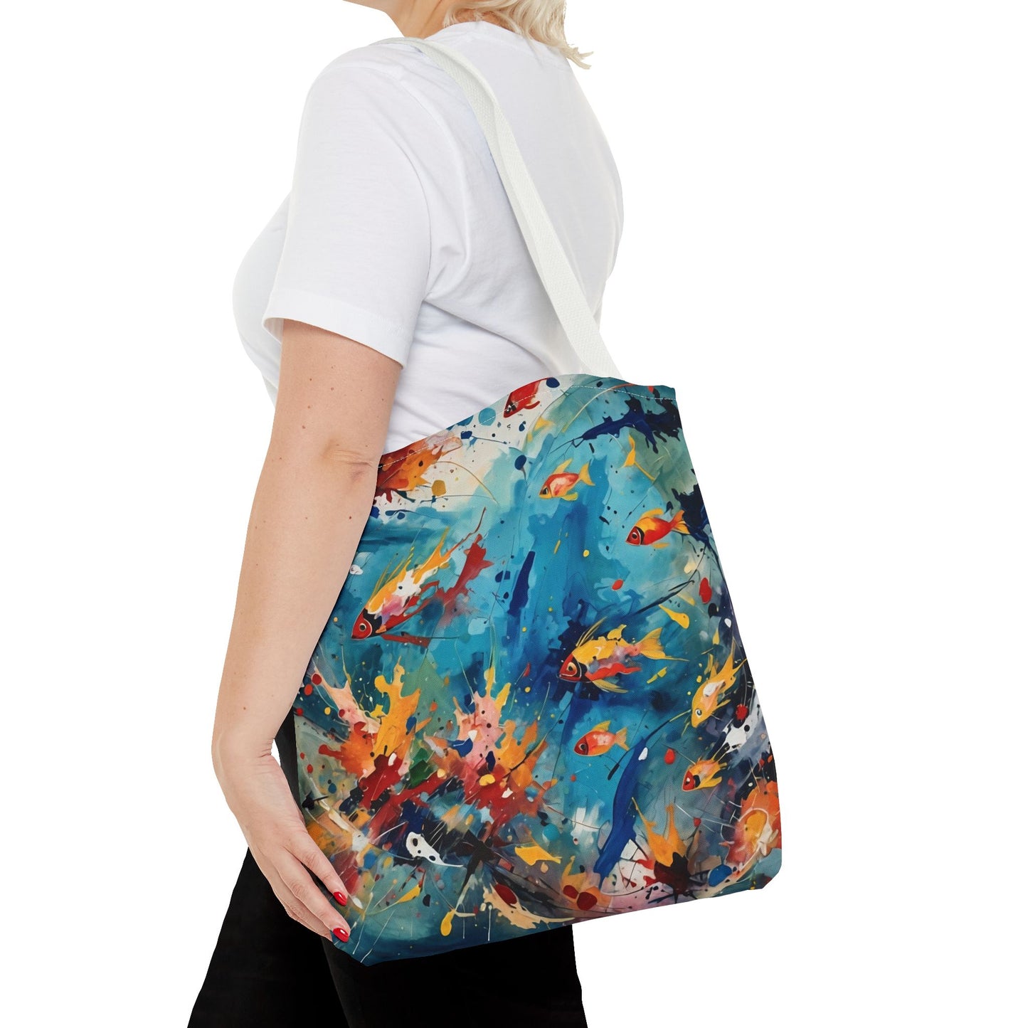 Fish Art Tote Bag