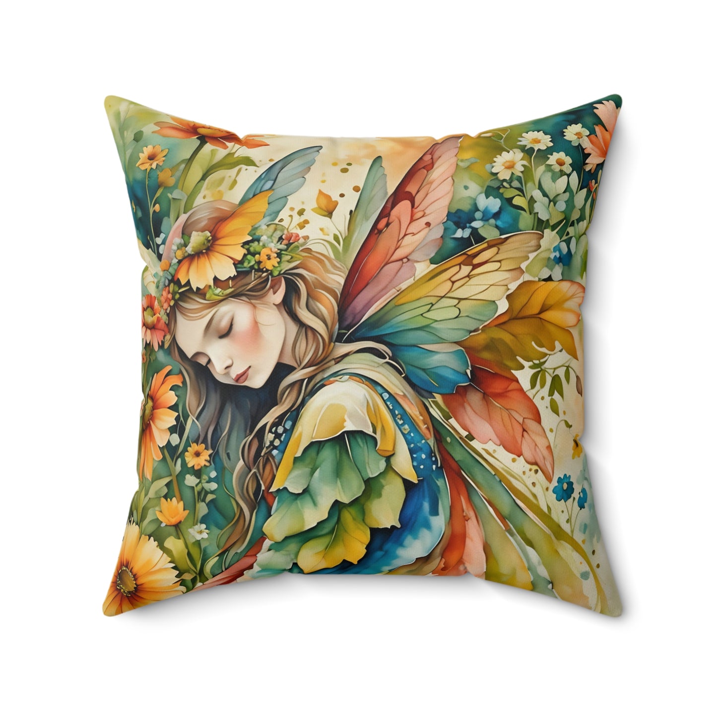 Garden fairy Blessing Pillow