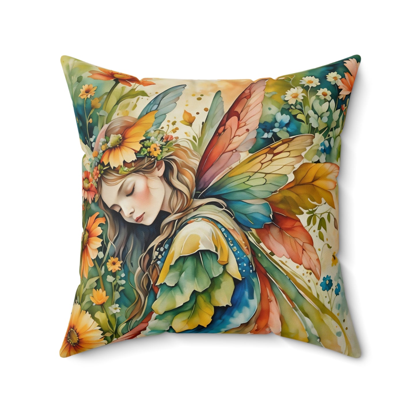 Garden fairy Blessing Pillow