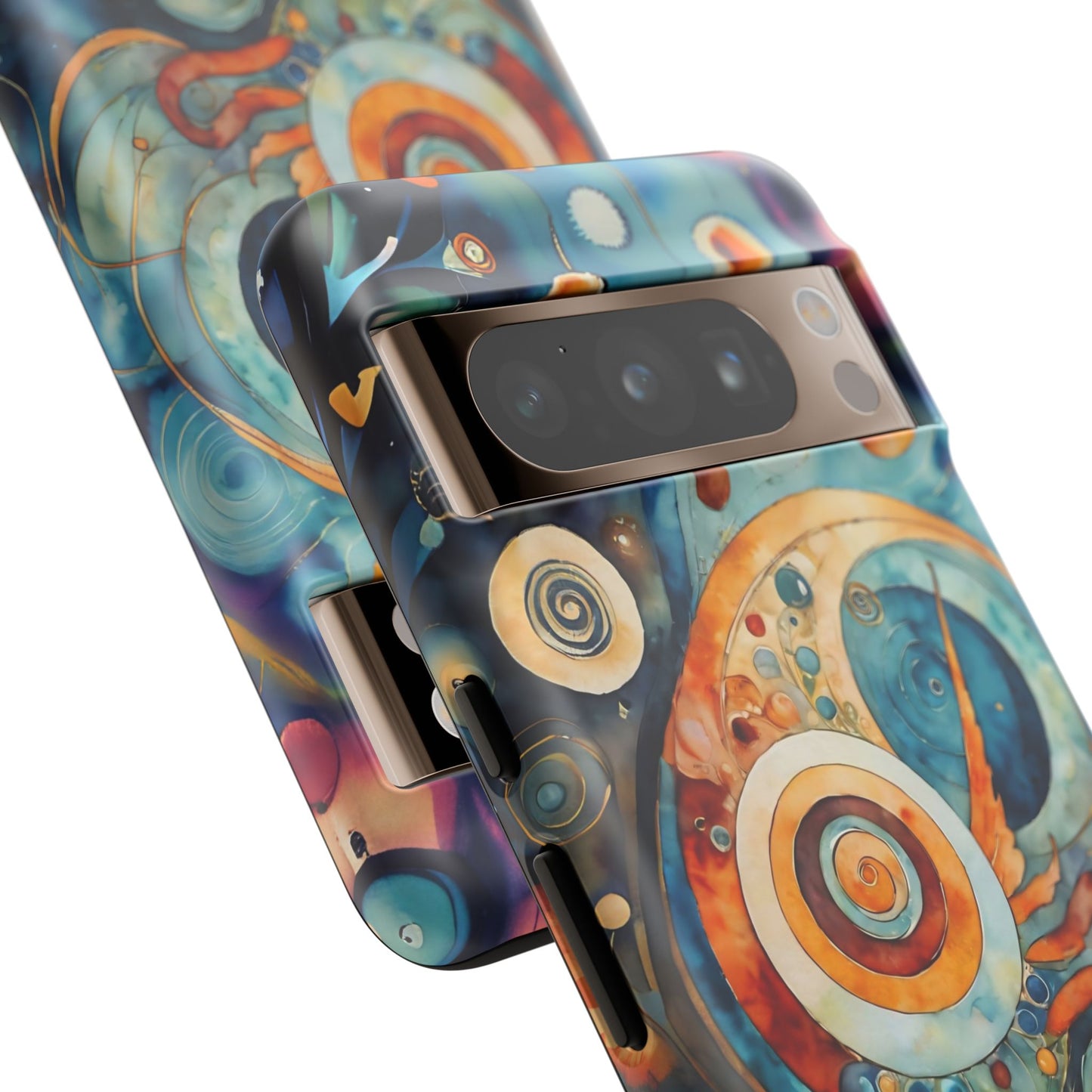 Phone Cases - Beautiful Abstract Circular Art Design