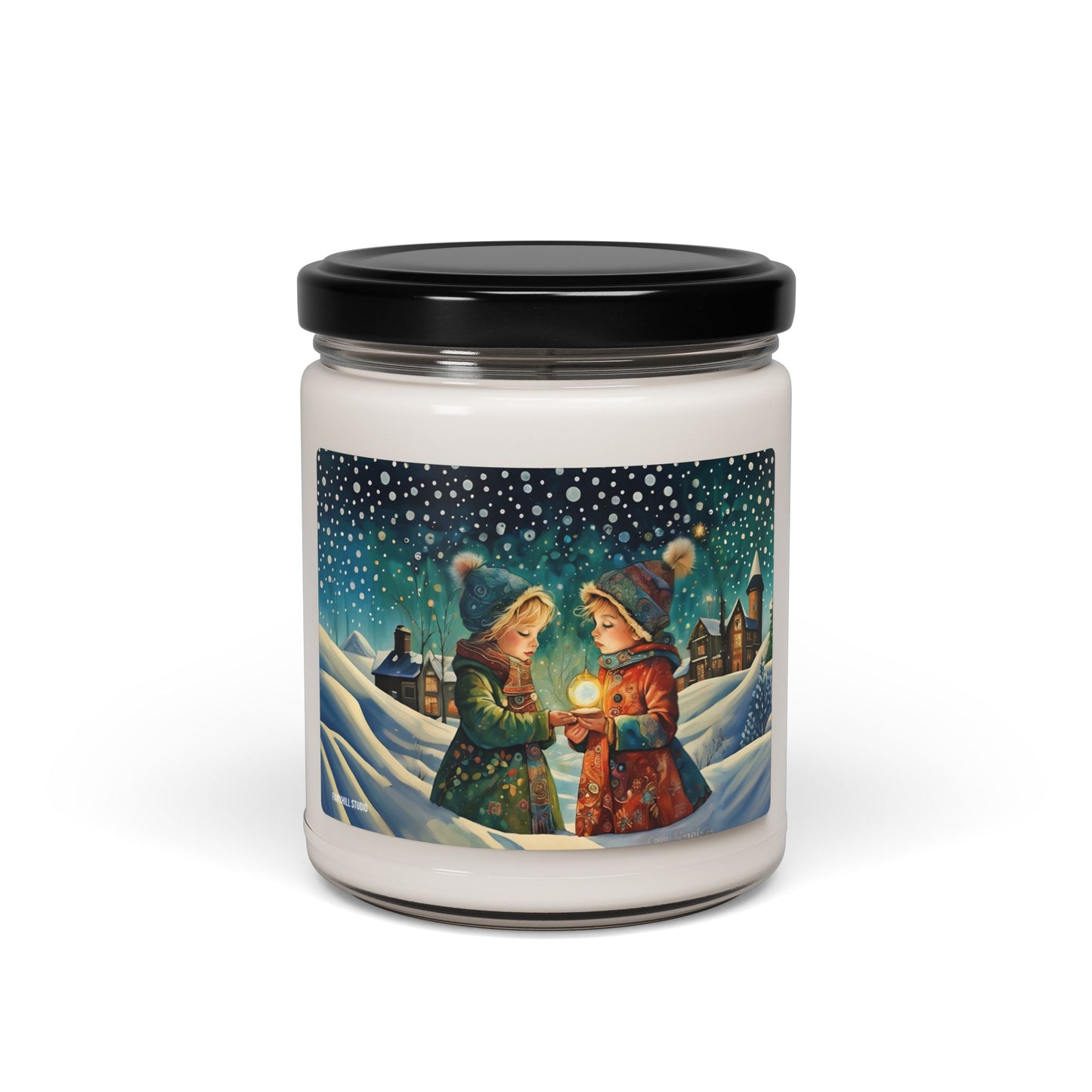 Floral Aromatic Soy Candle - 9oz | Hand-poured Scented Candle for Relaxation & Home Decor