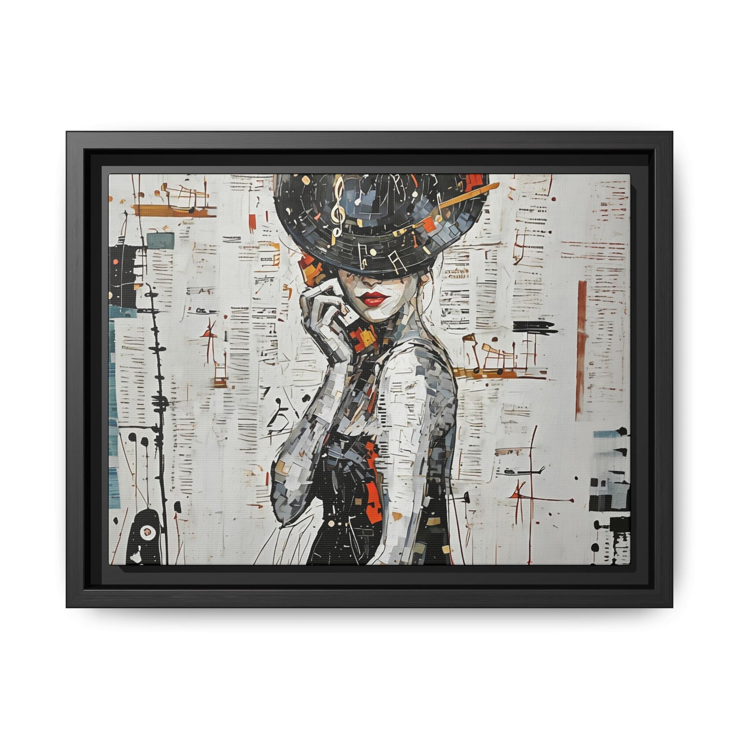 Framed Art Print - Contemporary Wall Decor, Urban Aesthetic, Gallery Style Artwork, Gift for Art Lovers, Modern Home Decor