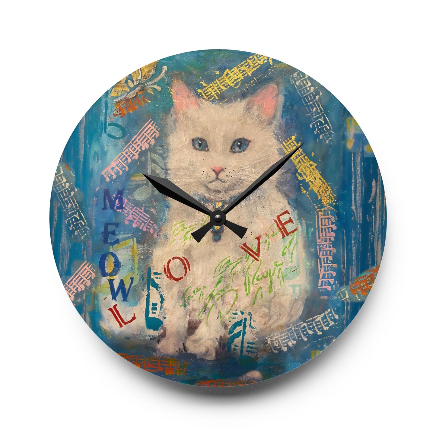 Cat Wall Clock