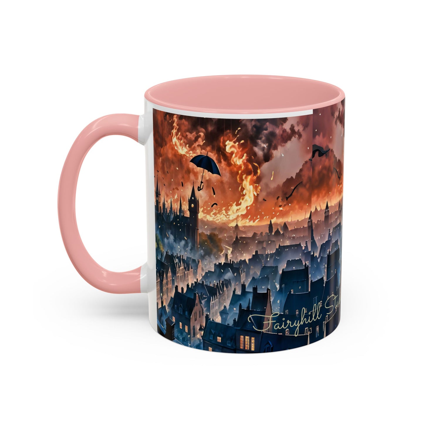 Coffee Mug Mary Poppins Night Cityscape 11oz